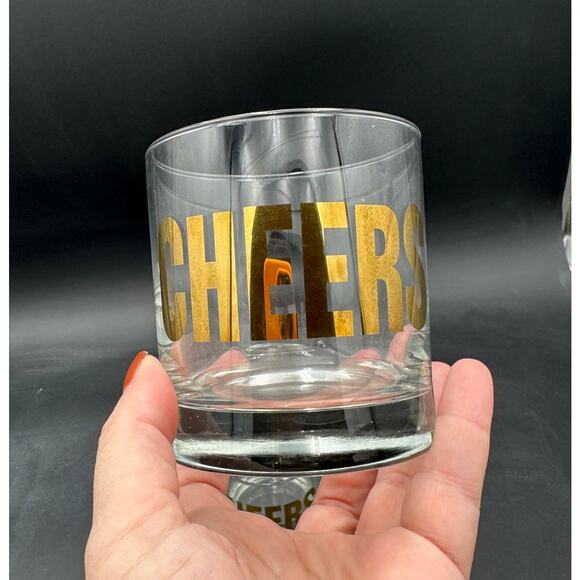 CHEERS Double Old Fashioned DOF Glasses Set of 2 - Picture 3 of 6